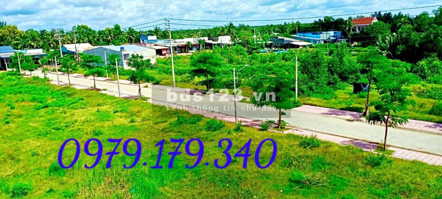 Đất nền mặt tiền chợ Thạnh Phú đầu tư sinh lợi cao