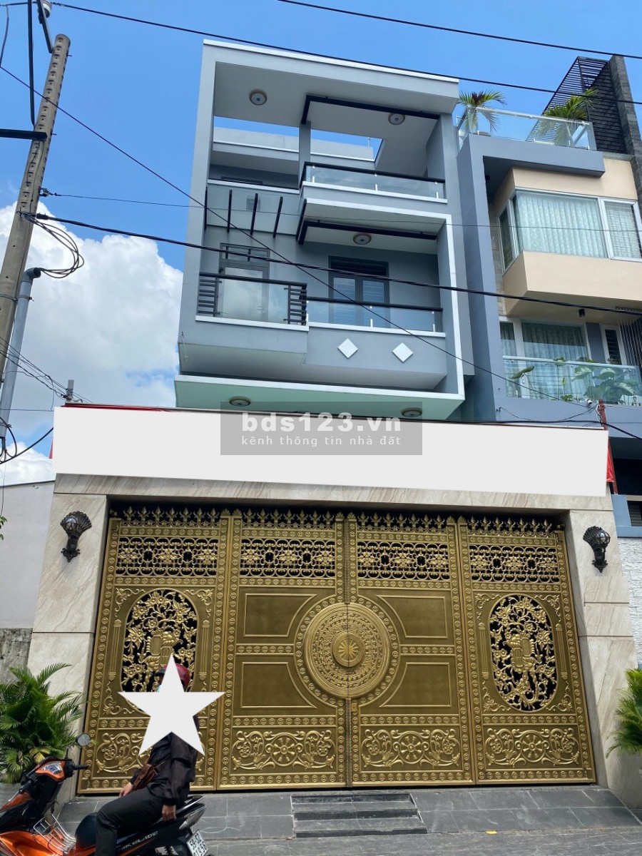 MT đẹp Nguyễn Văn Công 7x22m 1T-3L 5PN mới xây làm Vp.cty giá 35Tr/th