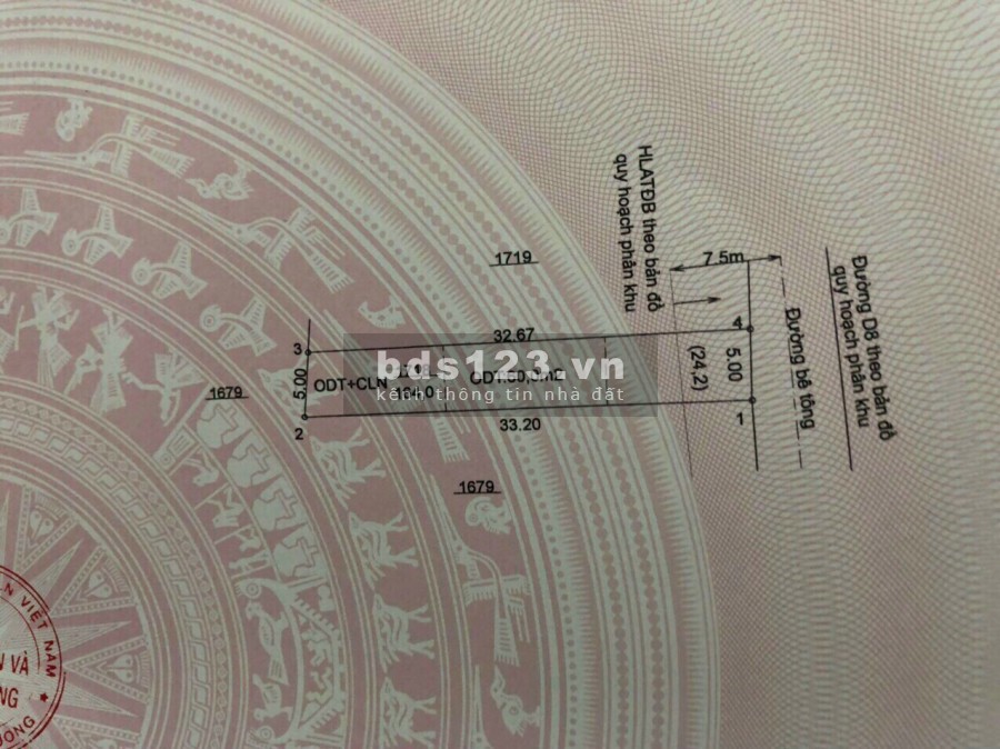 Bán đất Thới Hoà, thị xã Bến Cát 164m2, 1tỷ180 chính chủ, nằm trên tuyến đường QL13