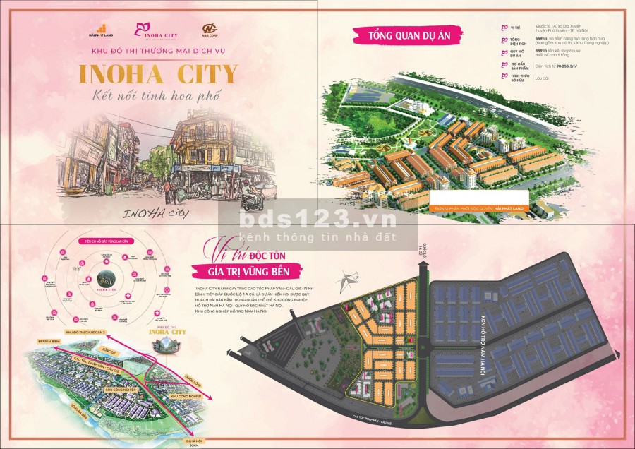 Inoha City Phú Xuyên - Bán suất ngoại giao giá đầu tư chỉ từ 2x