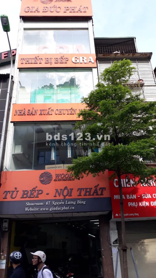Bán nhà mặt phố Nguyễn Lương Bằng 81m2, 5 tầng đúc, mt 4.5m, giá 23 tỷ, kinh doanh đỉnh