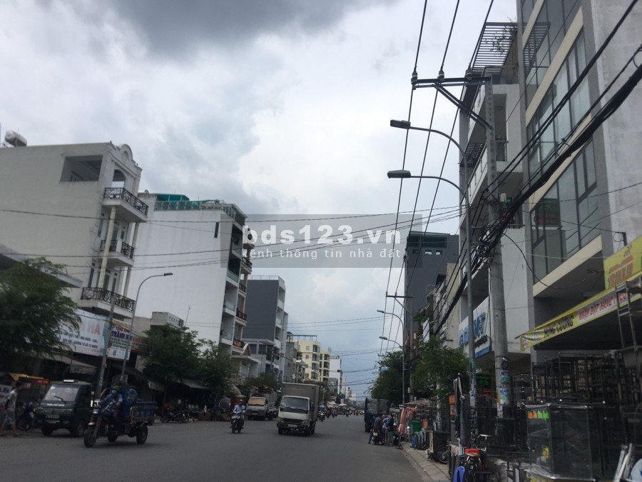 Mặt Tiền Cực Đẹp khu kinh doanh sầm uất hầm + 8 ầng Phạm Văn Bạch Tân Bình HĐT 200tr/th