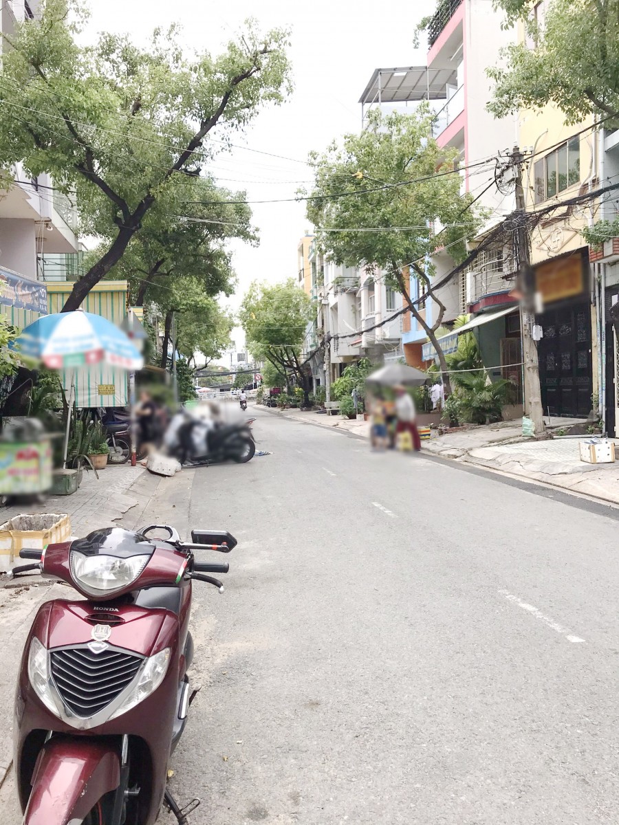 Nhà (3.3*16m/nở hậu) mặt tiền đường số gần Phạm Hùng P4 Q8