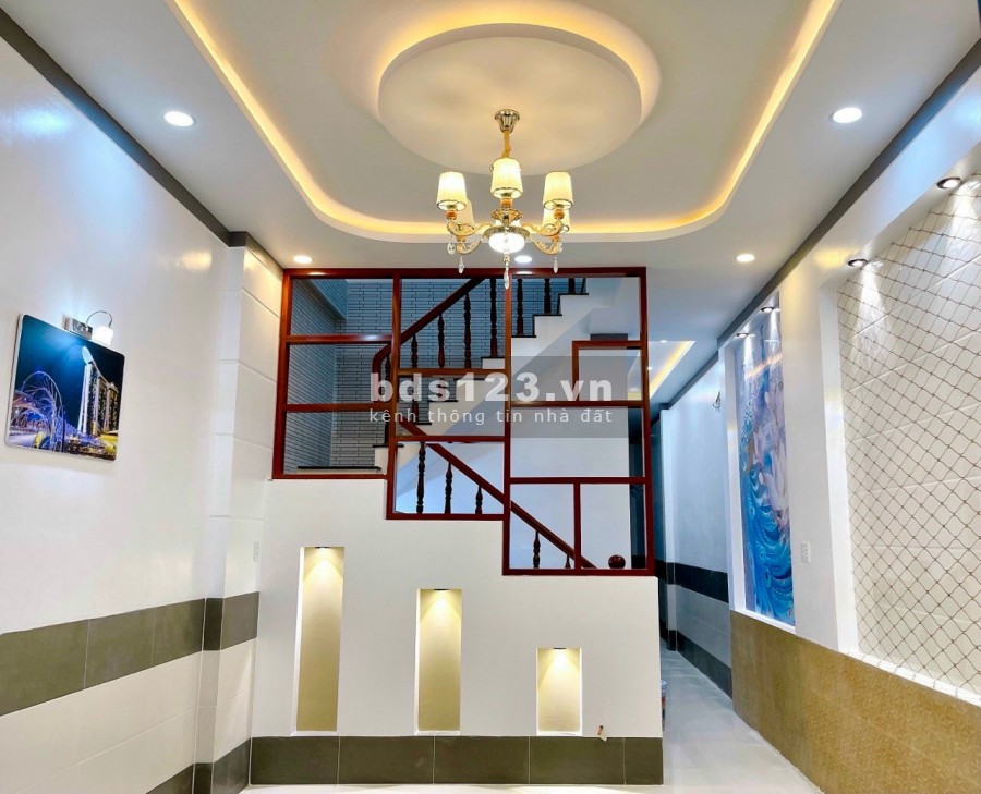 Nhà đẹp như mơ giá công nhân 1 trệt 1 lầu
