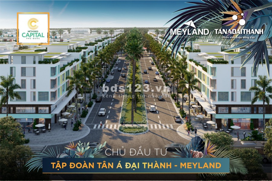 Quỹ căn ẩn ngoại giao shophouse khu Meyhomes chiết khấu sâu đến 40% giá chỉ 6.9 tỷ, 1 căn DT 117m2