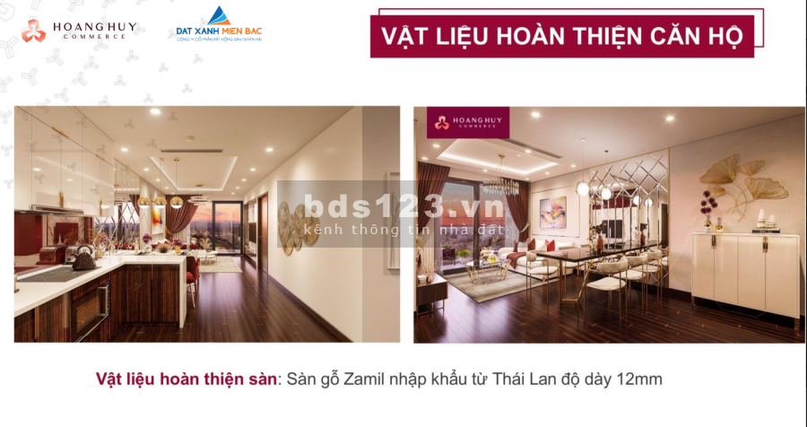Hoàng Huy Commerce ngoại giao căn góc, chiết khấu 10%