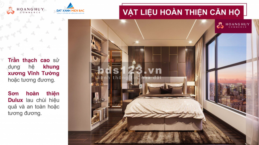 Hoàng Huy Commerce ngoại giao căn góc, chiết khấu 10%
