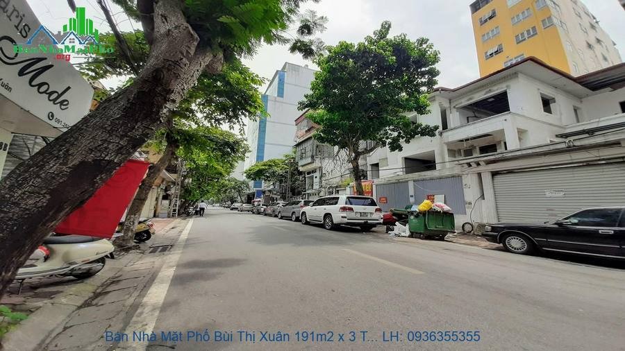 Chính Chủ Bán Nhà Mặt Phố Bùi Thị Xuân, Hà Nội, 192m2, 3,5 Tầng, Mặt Tiền 7,8m, Giá Rẻ