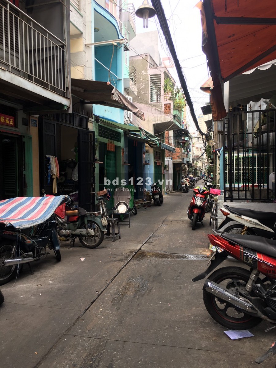 Bán nhà 3 tầng hẻm thông 4m phó cơ điều phường 6 quận 11 Lh 0899306823