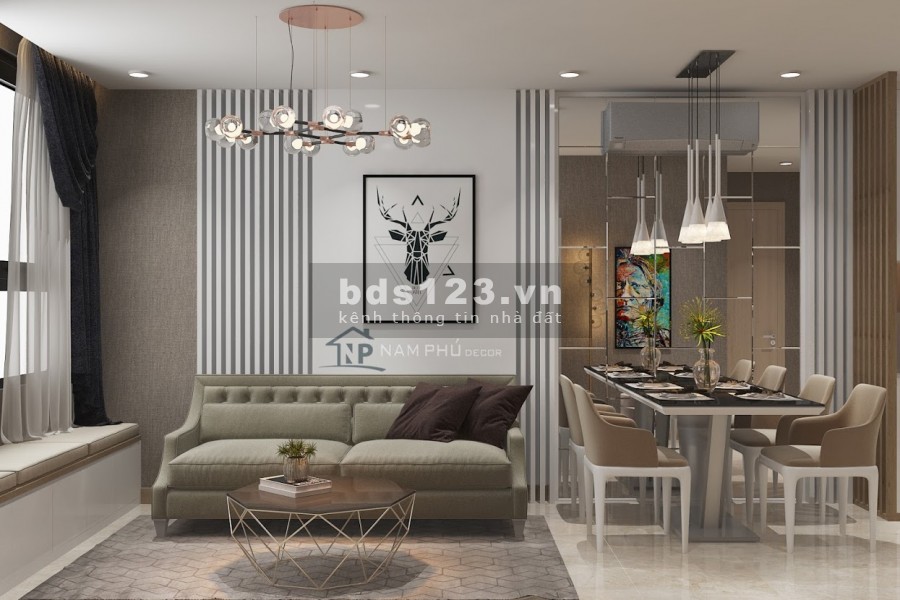Căn hộ New City 1 Phòng ngủ , nội thất đẹp cho thuê giá 13 triệu bao phí quản lý LH 0909931237