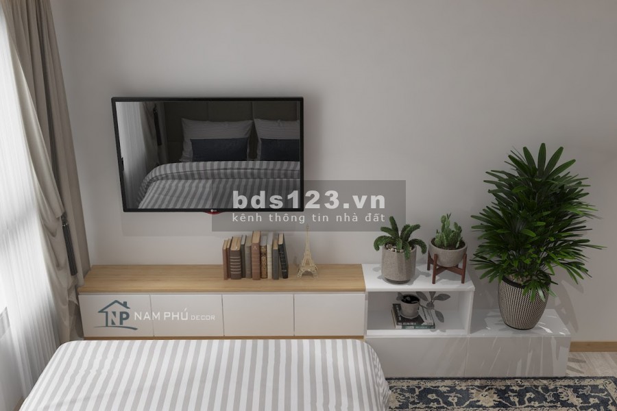 Căn hộ New City 1 Phòng ngủ , nội thất đẹp cho thuê giá 13 triệu bao phí quản lý LH 0909931237