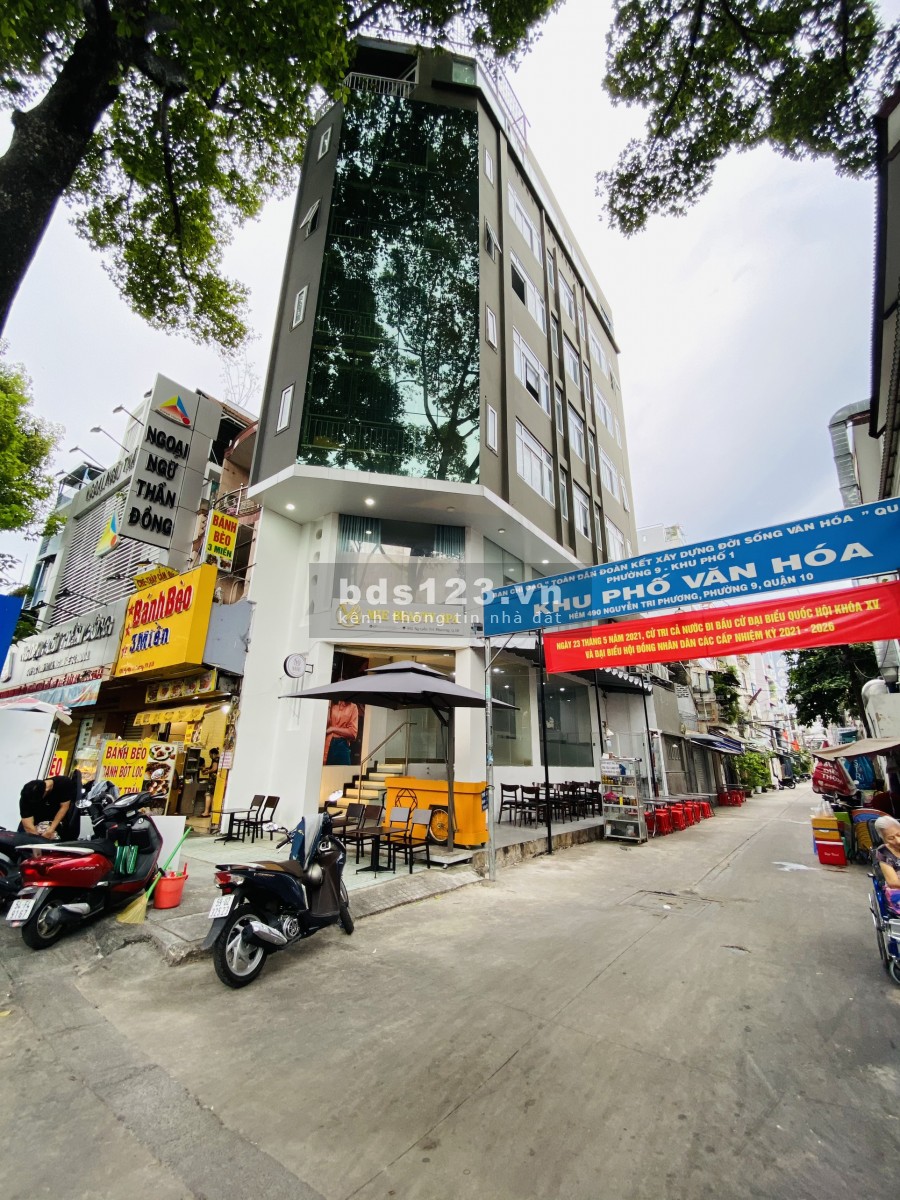 Đường mặt tiền Nguyễn Tri Phương Q10 gần cầu 3/2 chính chủ tòa