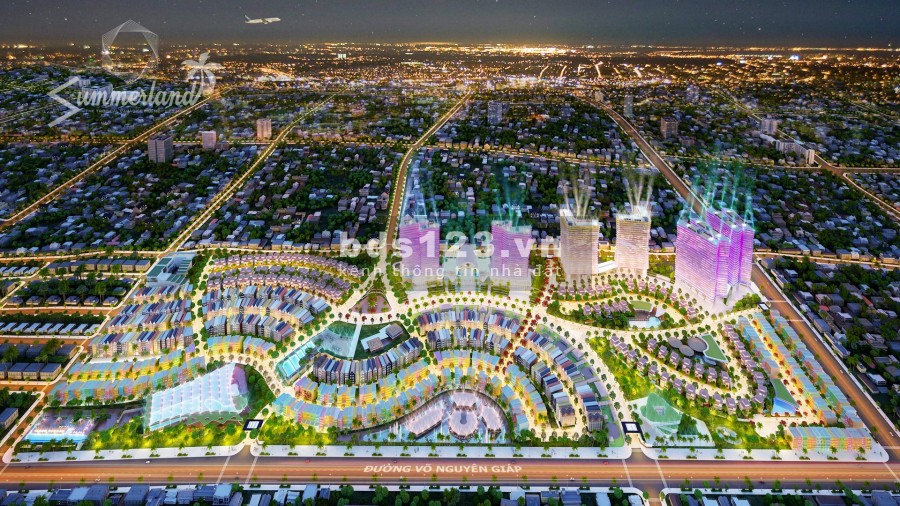 Nhà phố Summerland Mũi Né DT đất 5mx20m, DT sàn 285 m2 giá chỉ từ 5,4 tỷ