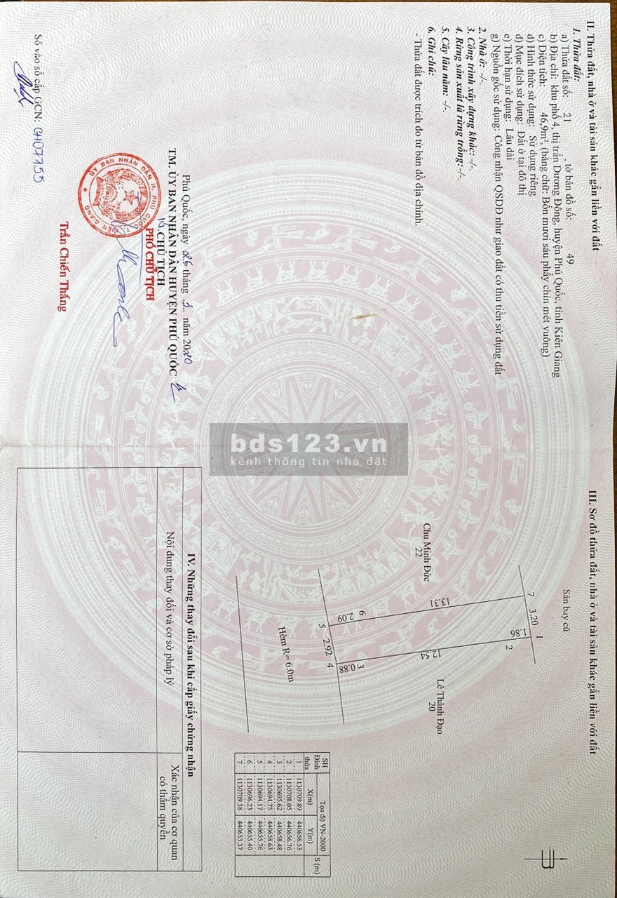 Bán 2 thủa đất mặt tiền san bay cũ không dính dự án