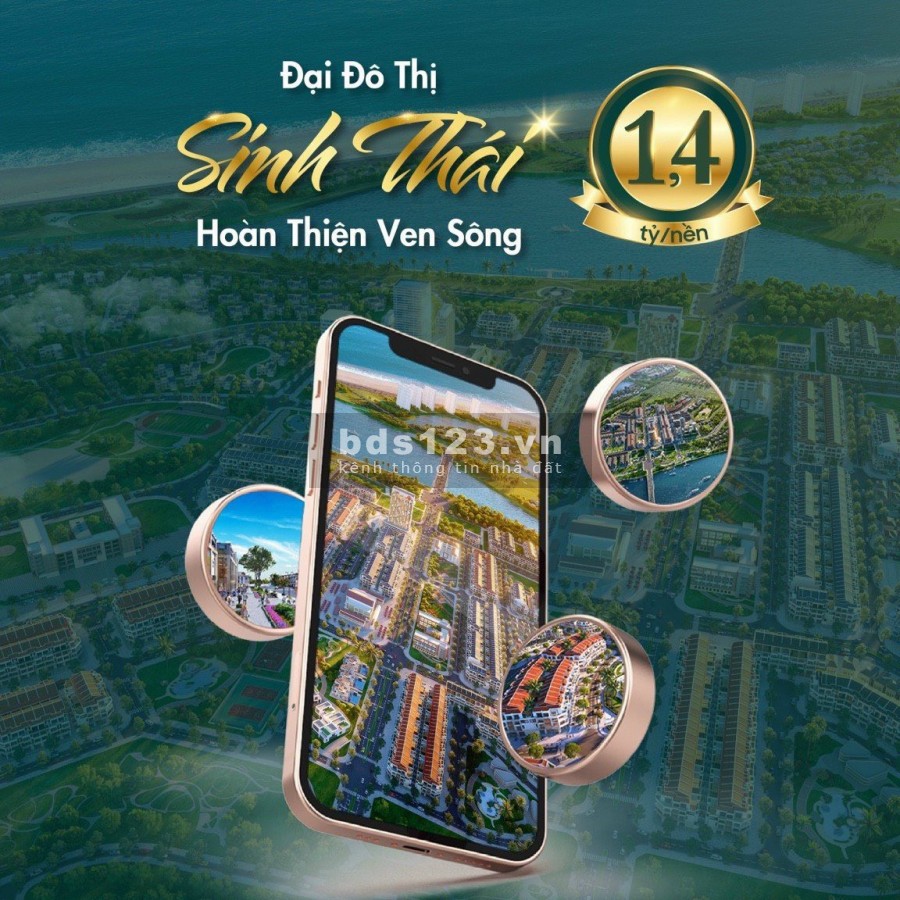 Indochina Riverside - Khu đô thị Singapore giữa miền xứ Quảng giai đoạn 1