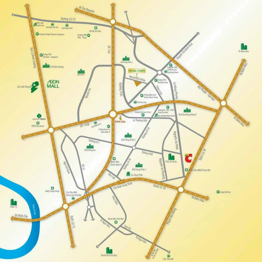 Bán nhà phố 1 trệt. 2 lầu ngay trung tâm thành phố Dĩ An, ngân hàng hỗ trợ vay