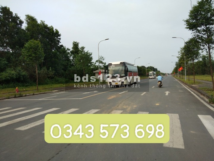 Chính chủ bán thửa 100m2 mặt đường đôi 40m TĐC ĐHQG Hà Nội, quy mô lớn nhất Hòa Lạc
