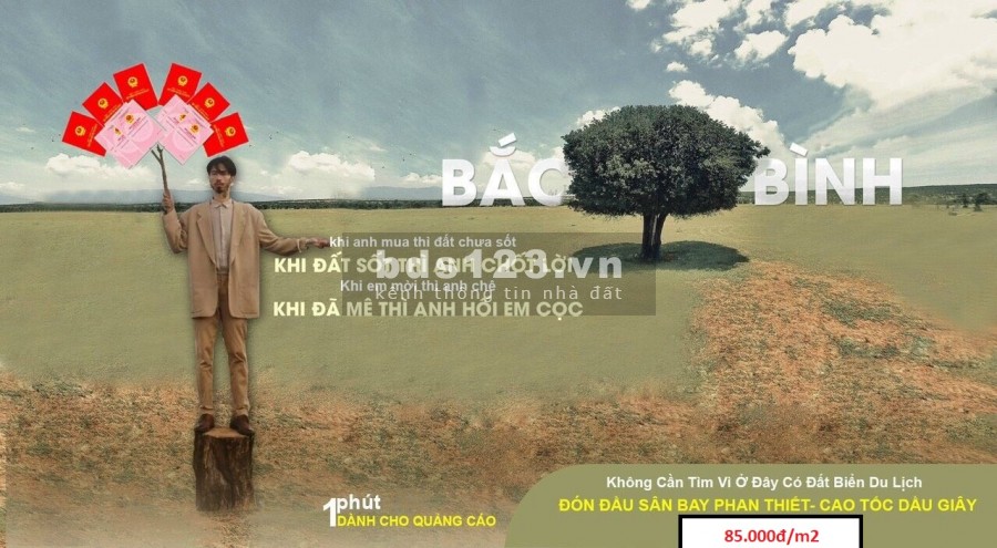 Bán lô đất vuông vức cách liên huyện chỉ vài trăm mét ngay kênh thủy lợi tiện làm Farm