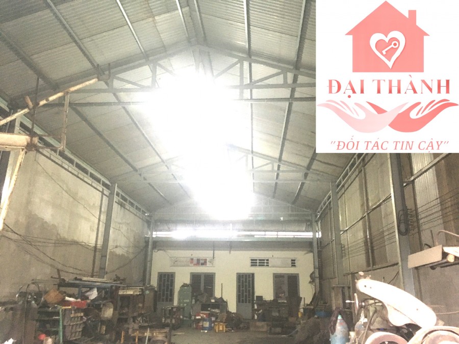 Cho thuê kho xưởng mặt tiền quốc lộ 51 400m2 giá 17 tr