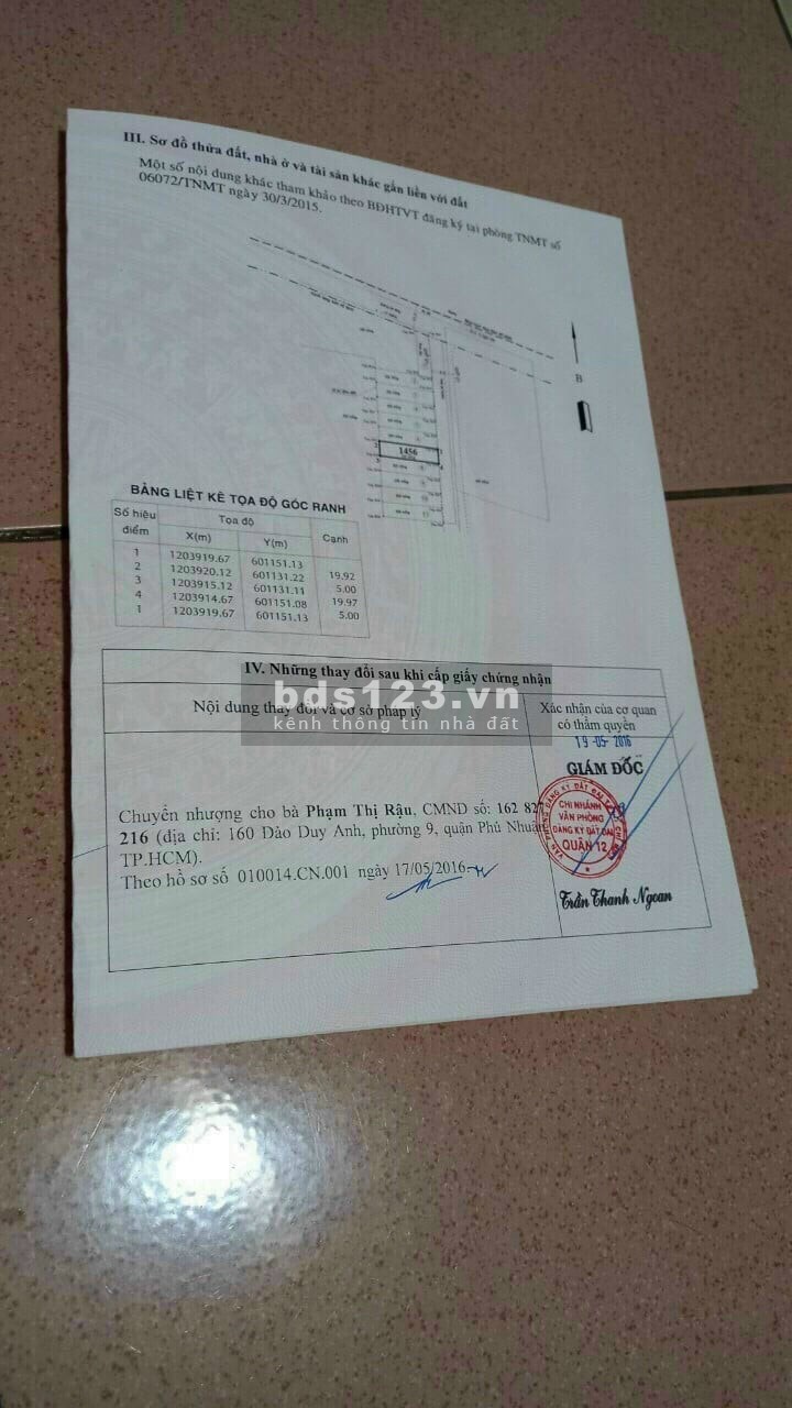 Chủ nhà gửi bán miếng đất đường Tx33, đất rẻ mua để xây nhà hay đầu tư đêu được.