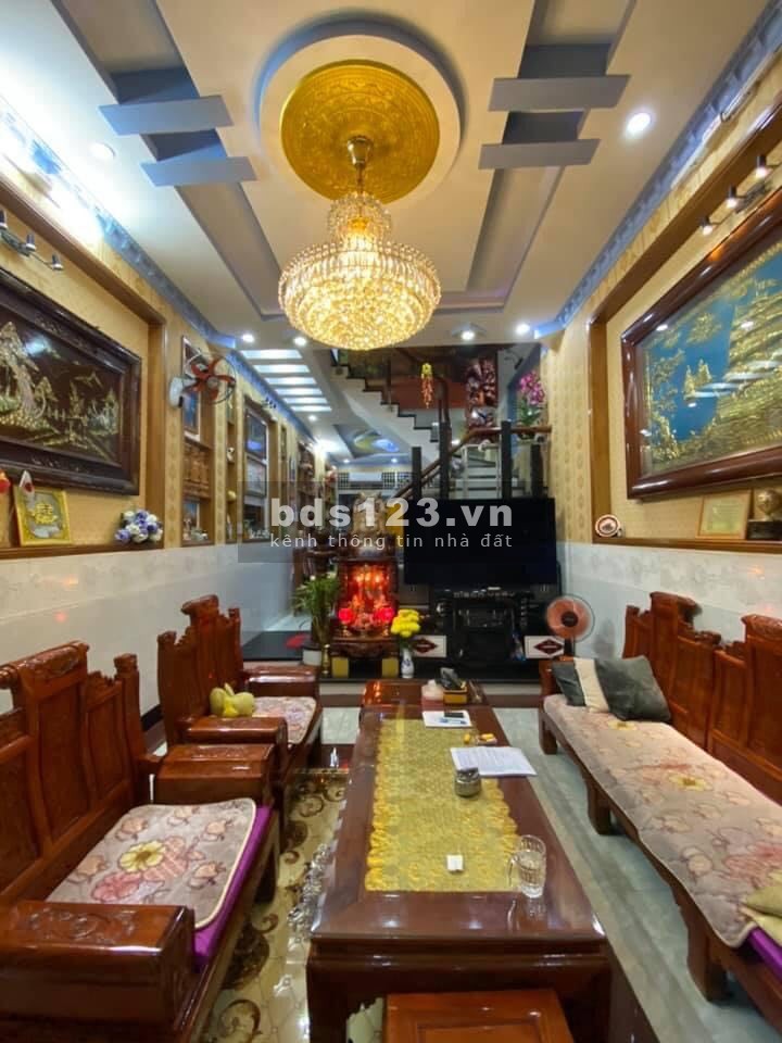 Cần Bán nhà hẻm xe hơi, Gò Vấp, 4 tầng mới thiết kế hiện đại giá 8 tỷ