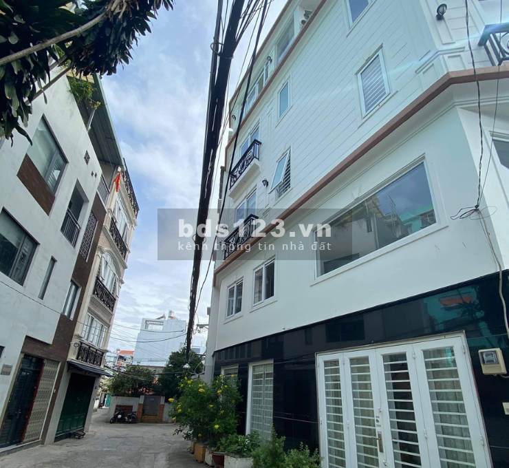 Bán nhà 2 MT HXH Phan Văn Trị,P.11,BT 49m2(5x10x 5 tầng) Giá 7,4 tỷ