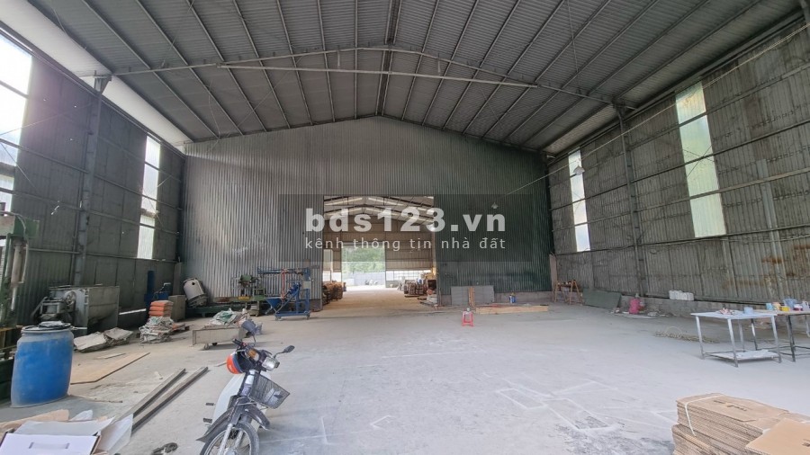 Bán nhà xưởng góc 2mặt tiền đường Đồng gần kcn Thạnh Phú