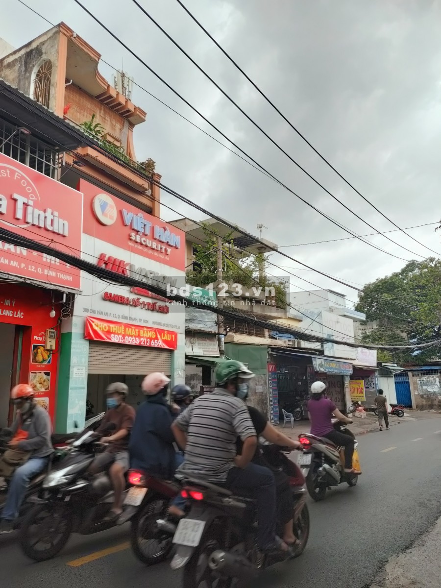 Cho thuê mặt tiền chu văn an và lầu 1