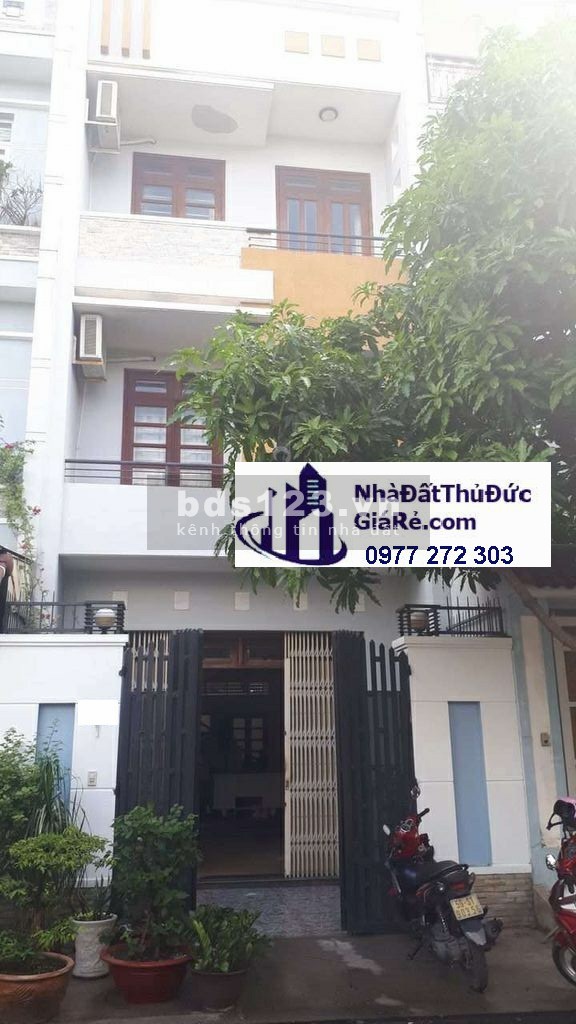 Cho thuê nhà quận Thủ Đức. HXT KDC Văn Lang, P. Hiệp Bình Phước