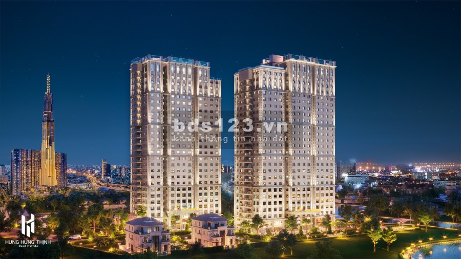Giới hạn 50 căn đẹp cuối dự an Paris Hoàng Kim, chỉ 80 triệu/m2, view triệu đô Landmark 81