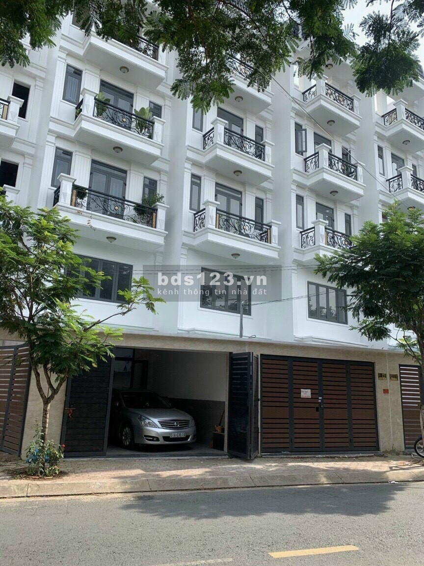 Bán nhà thới an nhà phố 1 trệt 4 lầu diện tích 80m2 đường 12m Q12