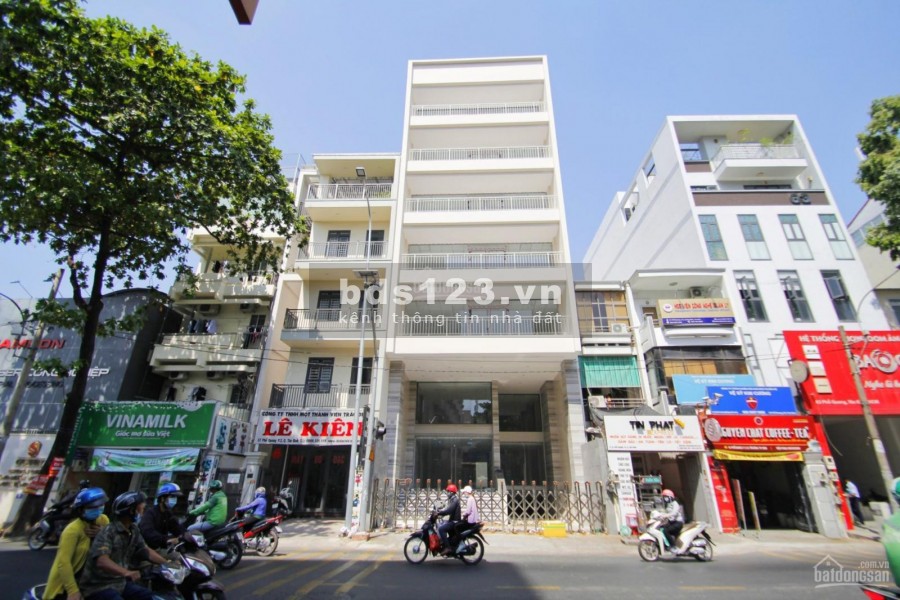 Cho thuê tòa nhà MT Phổ Quang P2 Tân Bình hầm 6 lầu sân thượng (9x30m)