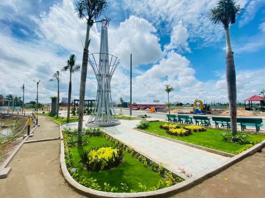 Khu dân cư mặt tiền đường Nguyễn Trung Trực, Quốc Lộ 1A. Sổ hồng riêng từng nền