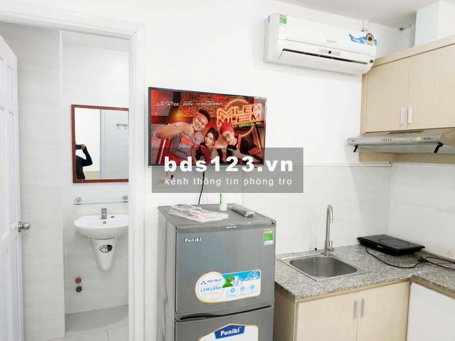 Phòng mini full nội thất 20m2 - trung tâm Phú Nhuận chỉ 5tr2