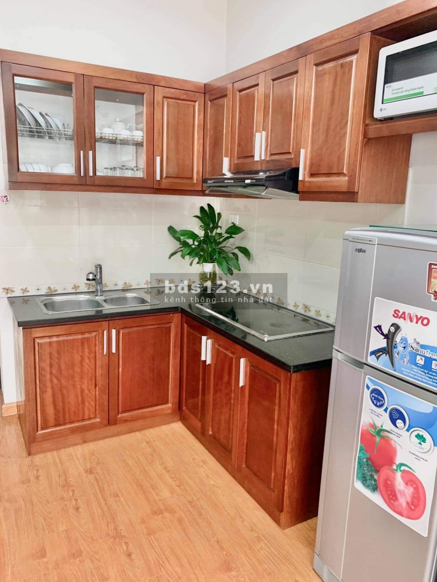 Cho thuê căn hộ 19 Liễu Giai 65m2 1PN full nội thất sang trọng giá 8tr/tháng