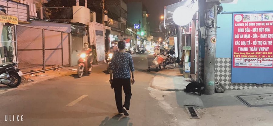 Nhà Nát Mặt Tiền Đường Xóm Chiếu DT 337m2 (6/7.5x37m) 40 Tỷ P.14 Q. 4 LH 0349693675