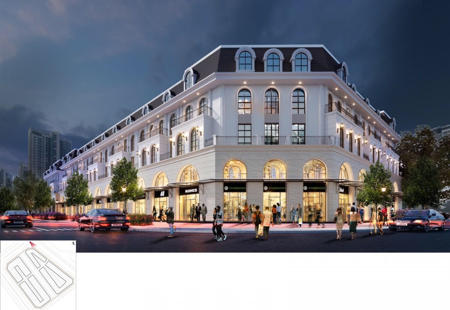 Siêu HOT Bán shophouse diện tích 136m2 chỉ với 3 tỷ tiền vốn tại Vinhomes Ocean Park.