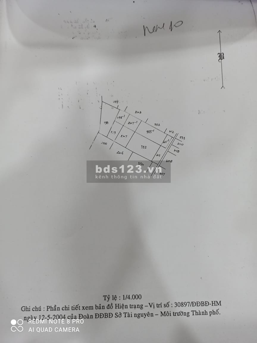 Cần bán đất mặt tiền đường Phạm Văn Sáng, Hóc Môn 20tr/m2