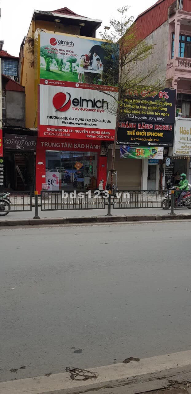 Bán nhà mặt đường Nguyễn Lương Bằng 86m2 , 3 tầng , MT 4,5m giá 22 tỷ ( Kinh Doanh Khủng )