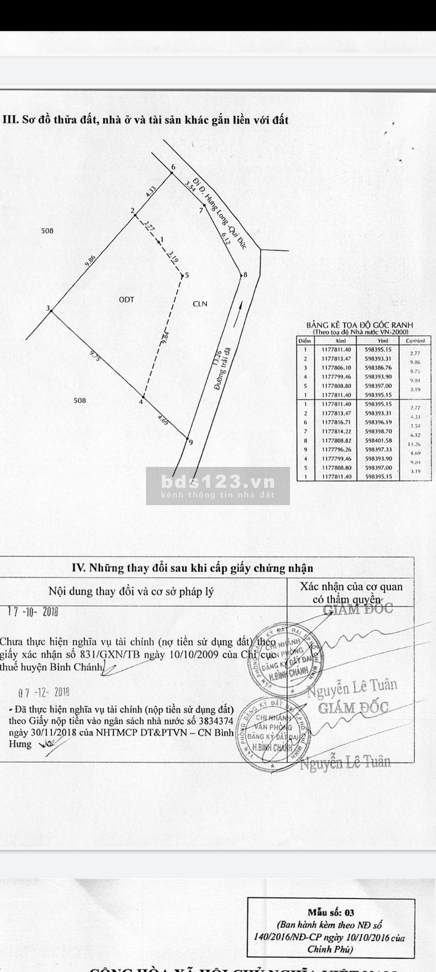Bán nhà 3.05 tỷ Xã Quy Đức Mr Châu, khu dân cư đông đúc, an ninh