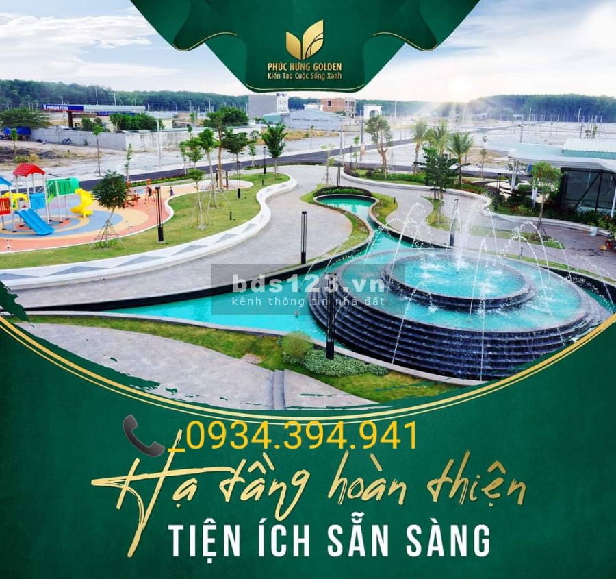 Chỉ từ 990 triệu sở hữu ngay đất nền khu đô thị Phúc Hưng Golden