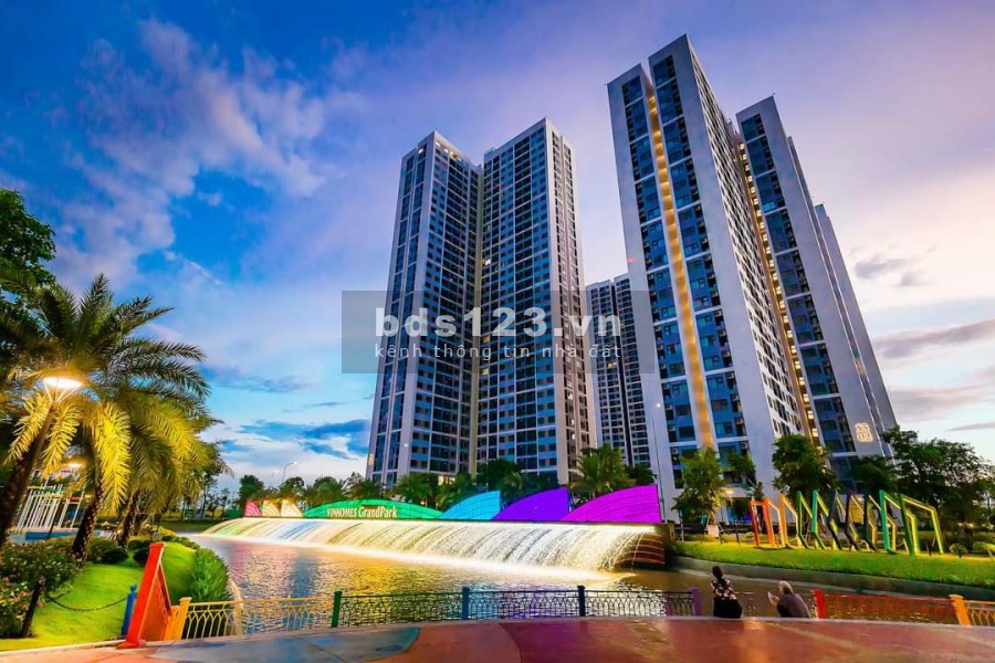 Căn hộ 2pn 2 wc chỉ cần 50tr nhận nhà vào ở miễn phí 15 tháng tại Vinhome Grand Park Quận 9