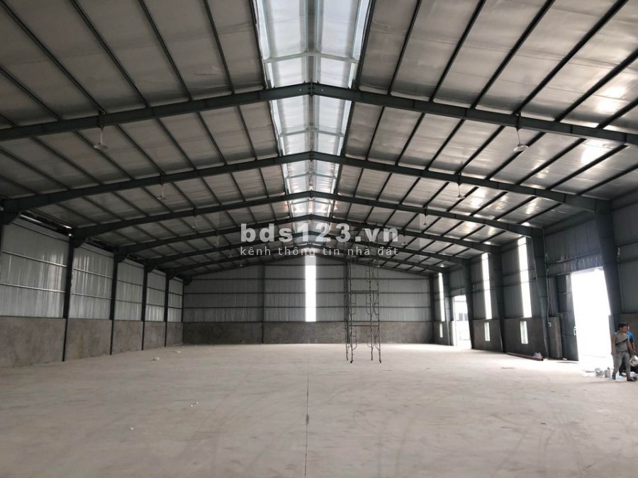 Cho thuê 1500m2 kho nhà xưởng tại Cảng Khuyến Lương, Hoàng Mai