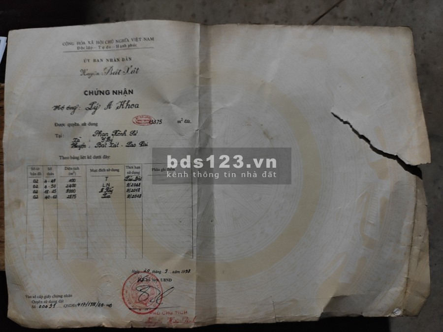 PHAN CÁN XỬ , Vị Trí Đẹp " Săn Mây "