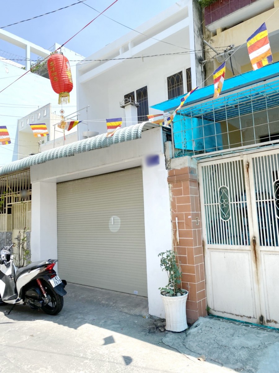 Nhà (4*17m/lầu/4PN) hẻm ôtô Bùi Minh Trực P6 Q8