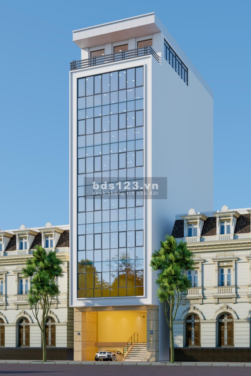 Bán tòa nhà Văn Phòng 8 tầng mặt phố Nguyễn Khang nhà mới DT 100m2 Mt 9.2m. Giá 46 tỷ