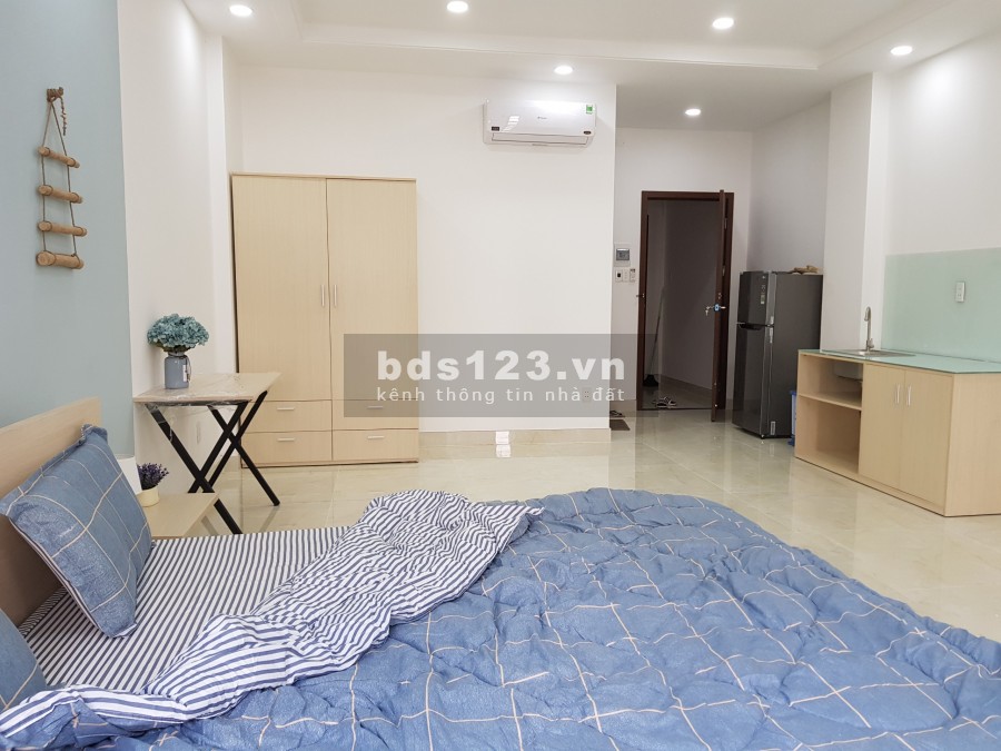 Cho thuê căn hộ studio Cityland Park Hills 25m2 - 45m2 1PN 1PK đủ đồ