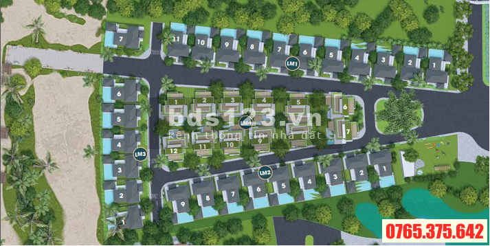 Đất biệt thự biển sở hữu lâu dài giá chỉ 4x triệu/m2, ngân hàng hỗ trợ vay