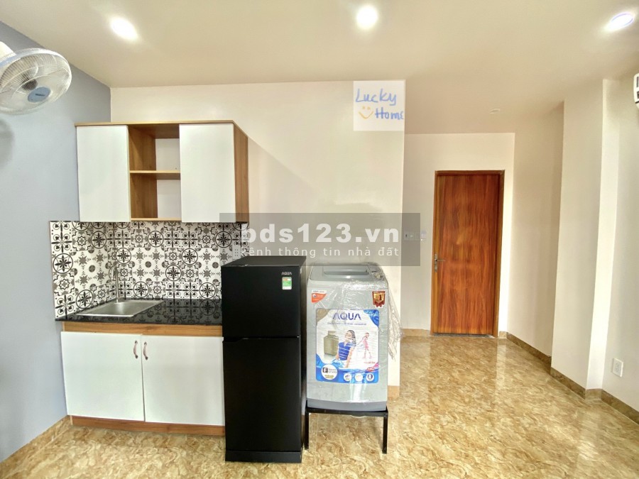 Căn hộ mini gần cv Hoàng Văn Thụ - đầy đủ nội thất, máy giặt riêng