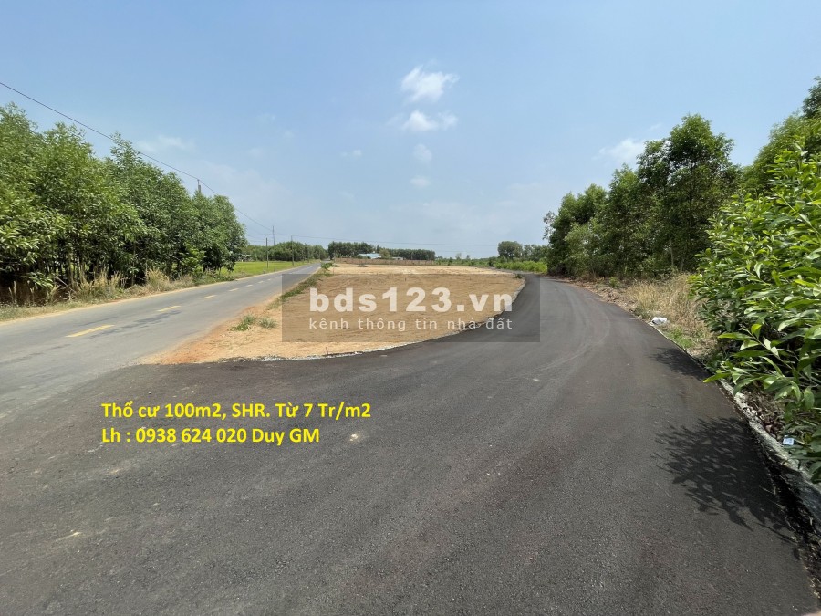 Đất nền xã Láng Dài Bà Rịa MT Quốc Lộ 55 – Sổ riêng thổ cư sẵn 100m2